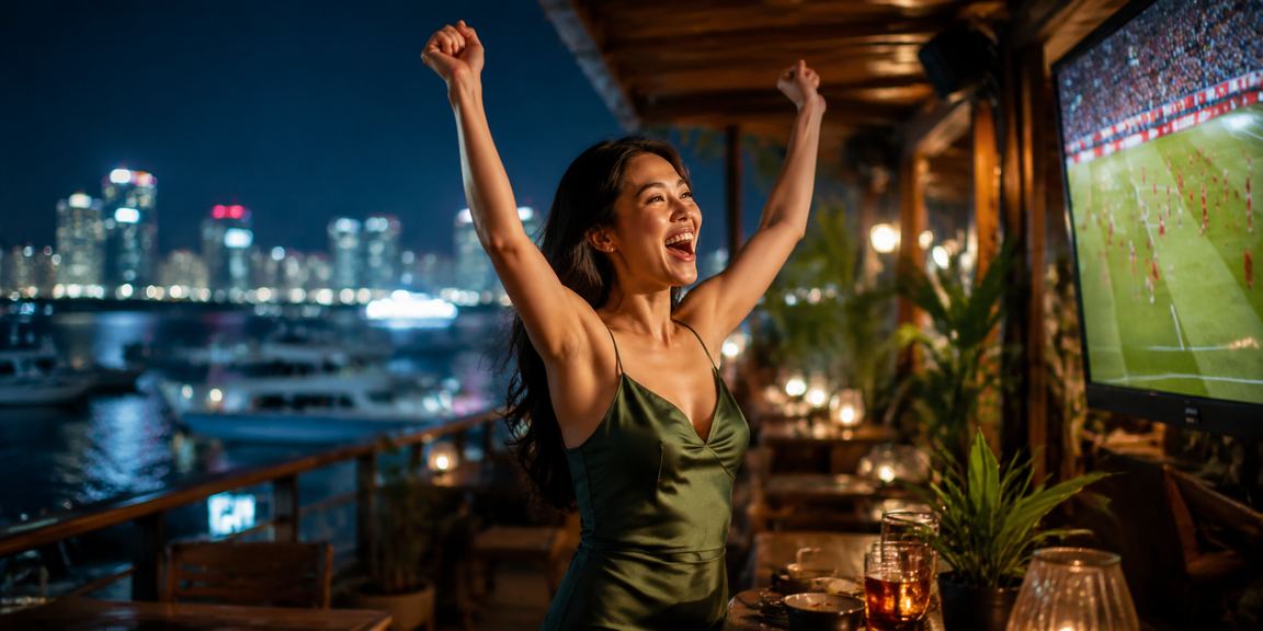 Người dùng Nha Trang uống cà phê và phân tích kèo cá cược thể thao buổi sáng